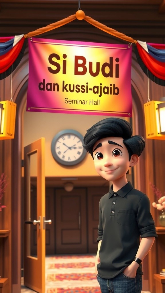 Budi dan Kursi Ajaib yang Menempel
