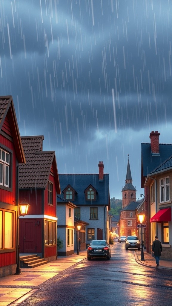 Oliver and the Gift of the Red Umbrella