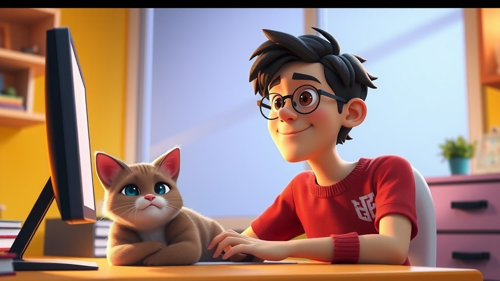 Kucing Jenius: Ketika Kucing Menyelesaikan Tugas Matematika!