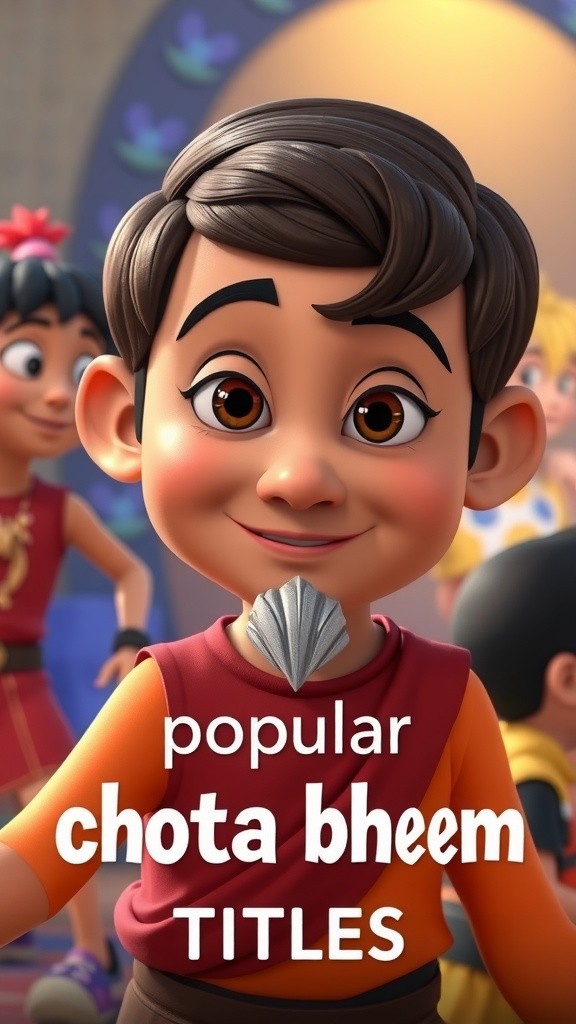 Popular Chhota Bheem Cartoon Titles