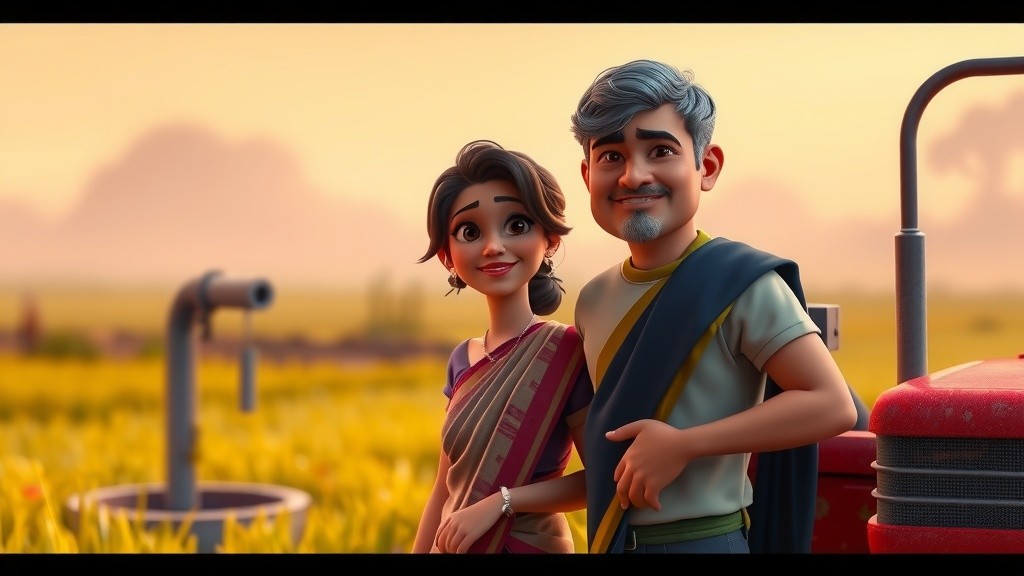 राजू किसान की मेहनत और नई तकनीक का सफर