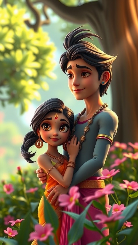 राधा और कृष्ण: प्रेम की शाश्वत कहानी