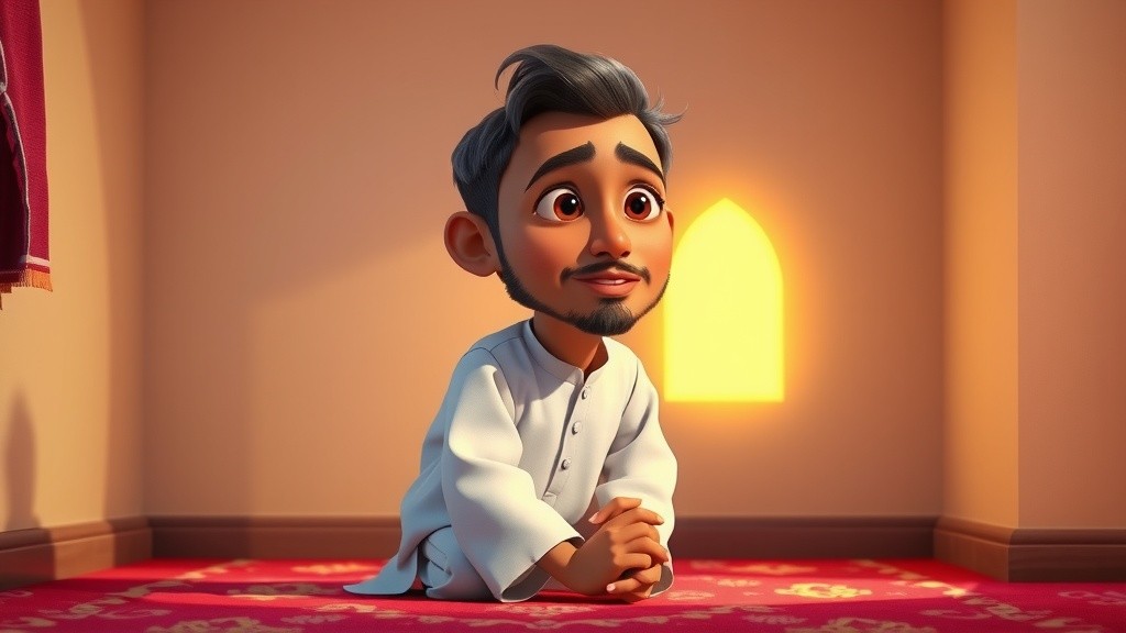 آنسوؤں کا سجدہ: احمد کی دعا