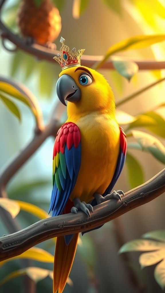 Percy's Picky Palate: A Parrot's Culinary Demands