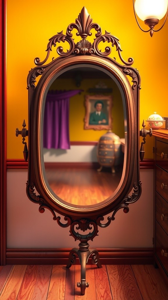 The Mirror in the Attic: A Mysterious Beginning