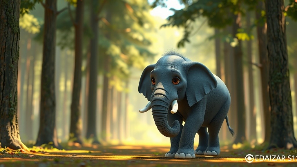 L'éléphant solitaire en quête d'amitié