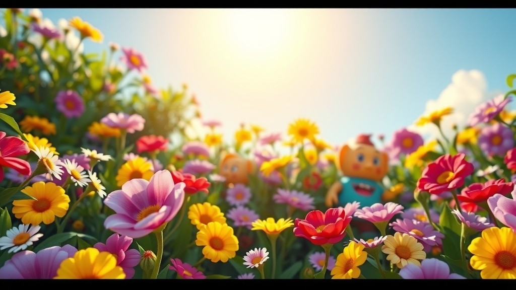 Fun with Colors and Animals in the Garden!
