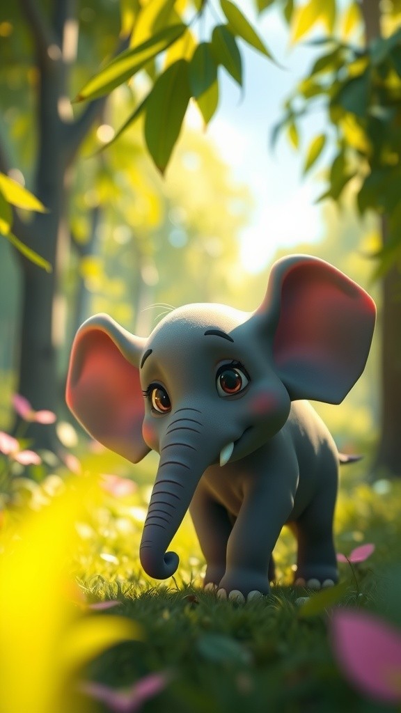 The Lost Little Elephant