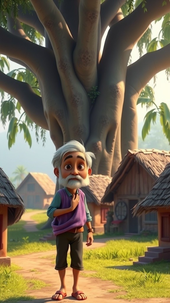 बूढ़े बाबा की चतुराई