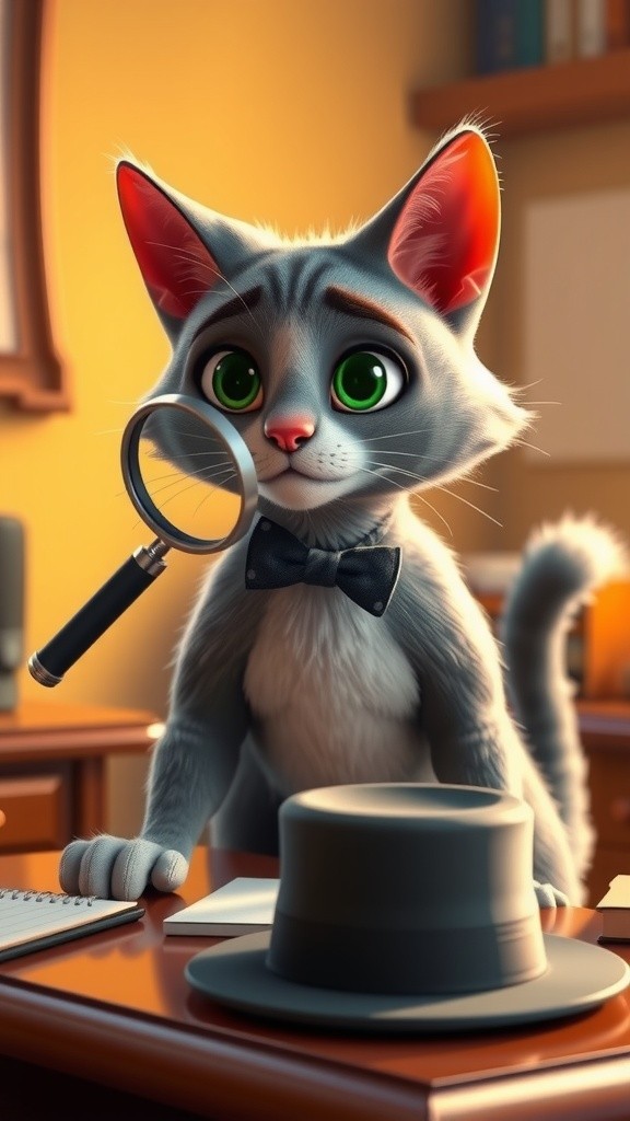 Kucing Detektif: Kasus Makanan Hilang