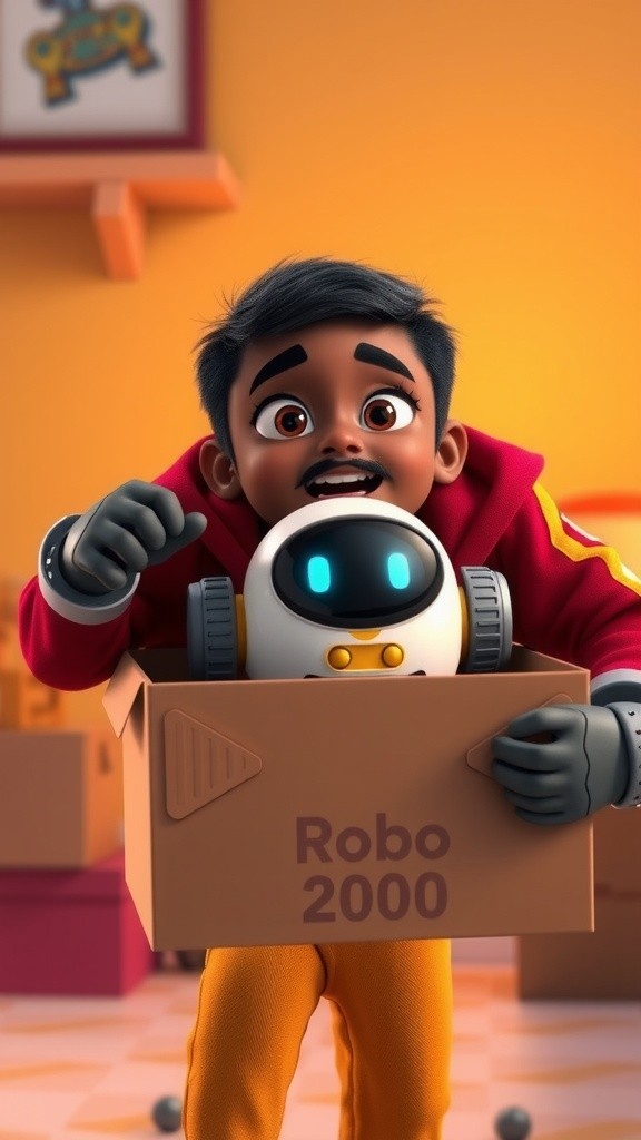 Robo-3000: Robot Tidur yang Menggemaskan