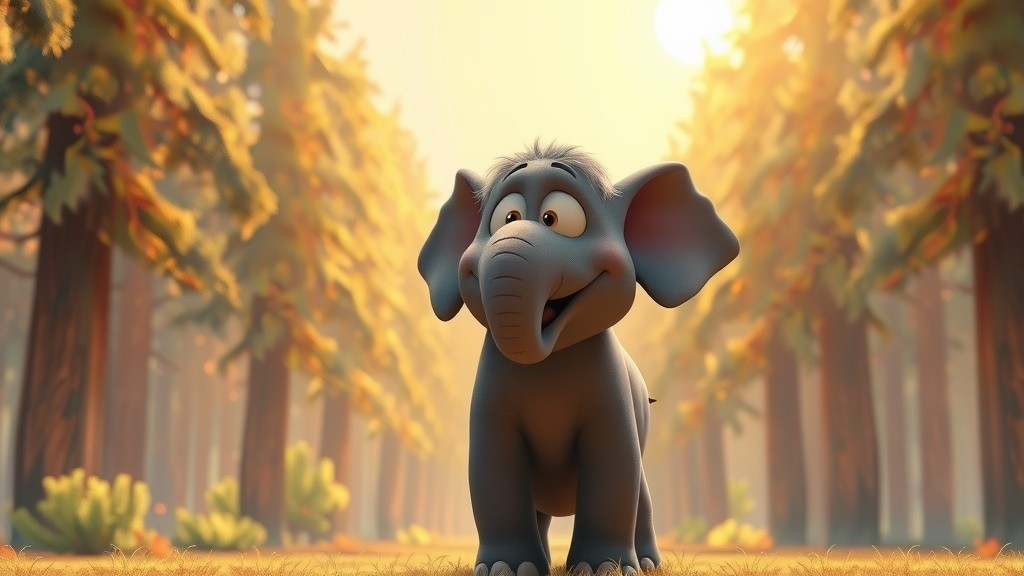 Persahabatan Si Gajah dan Si Tikus