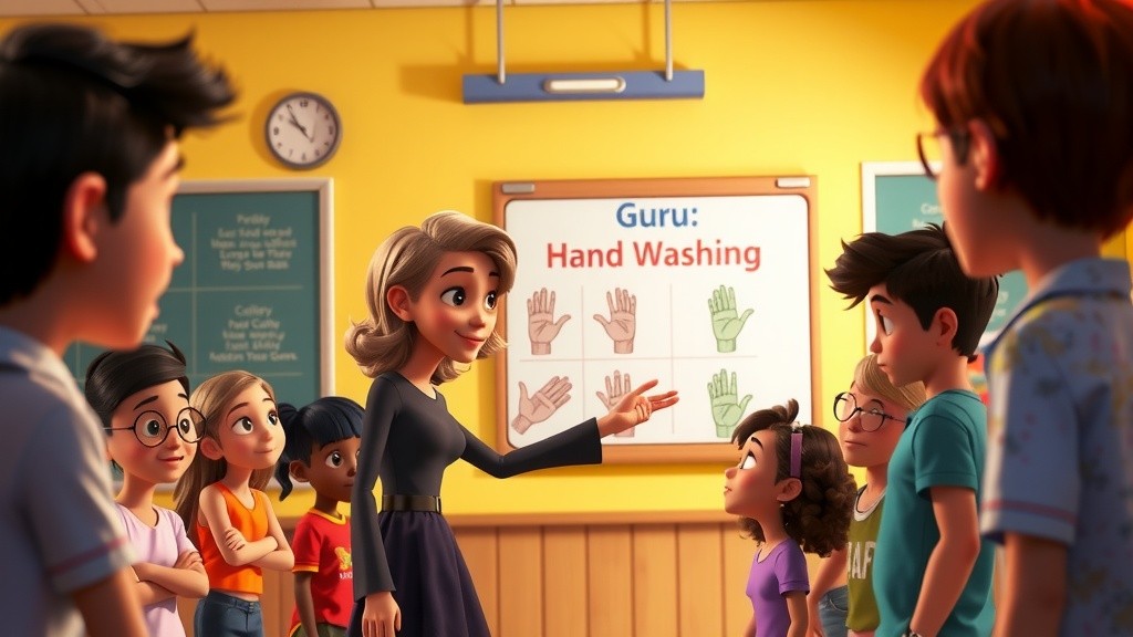 Mengajar Kanak-Kanak Autisme Teknik Cuci Tangan Yang Betul