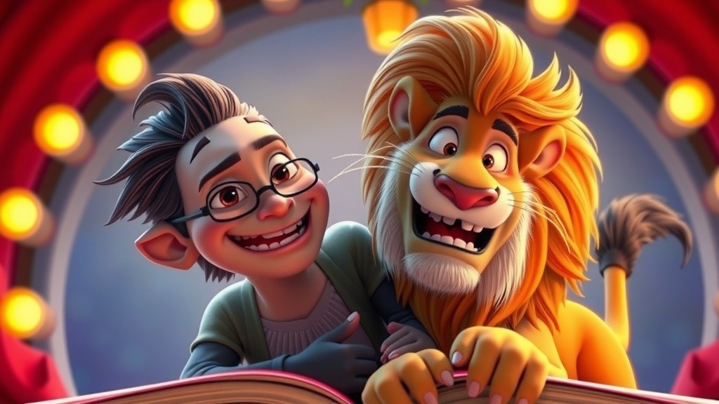 Hamu the Mischievous Hyena: A Lesson from King Leo