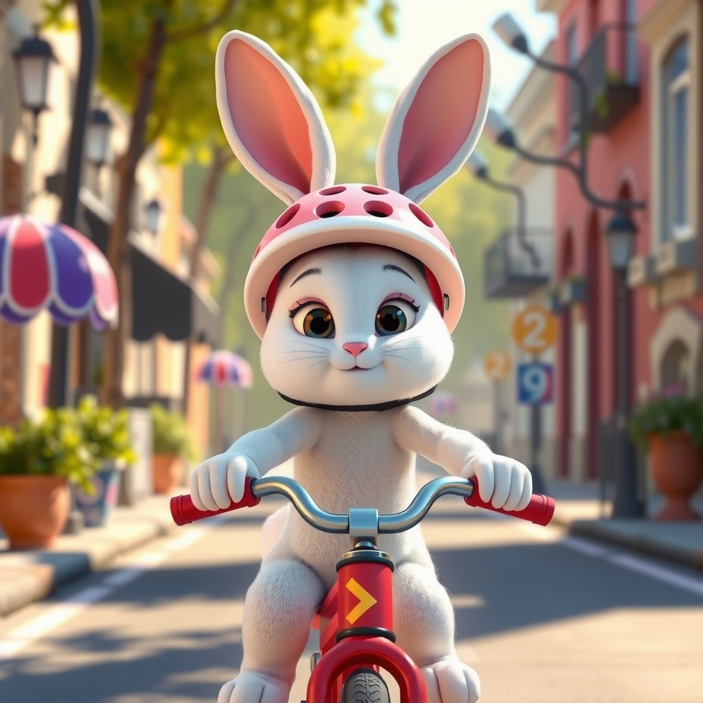 Scoot Bunny Delivery: Hoppy Veggie Service!