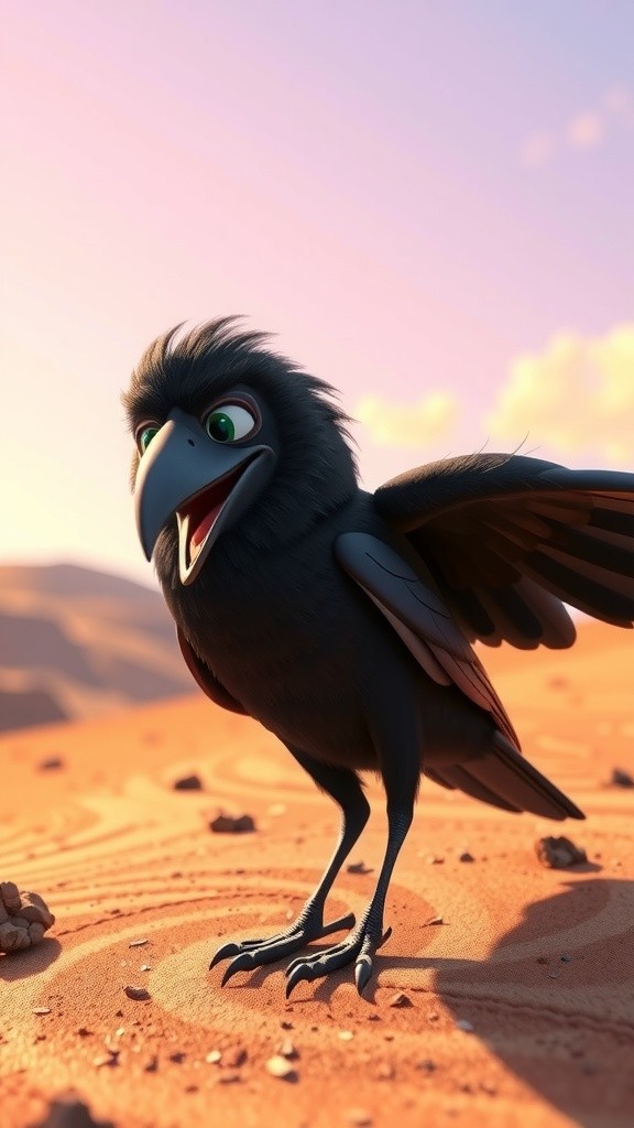 The Clever Crow: A Tale of Problem Solving