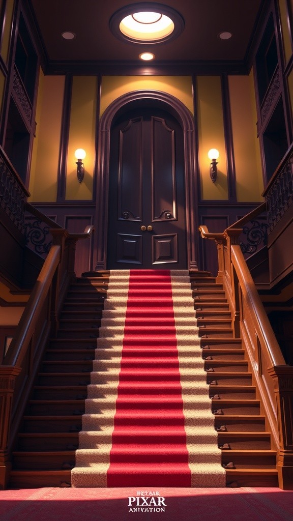 Elegance and Comfort: The Luxurious Staircase Design