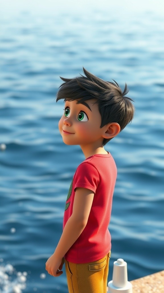 Luca: Petualangan Monster Laut di Italia