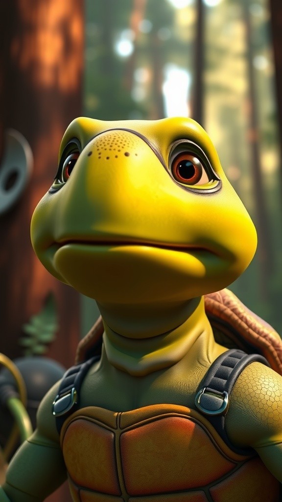 Tommy the Turtle's Steady Race