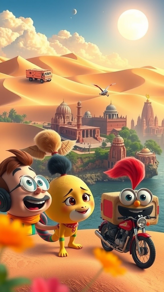 भारत की साहसिक यात्रा