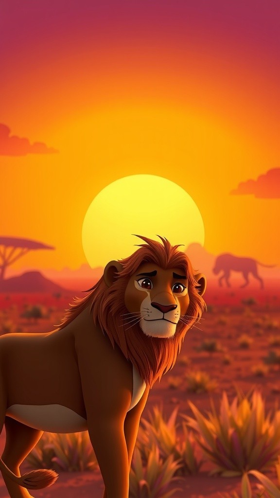Simba's Journey: A Tale of Courage and Redemption