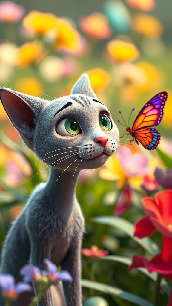 The Cat Who Danced With Shadows
