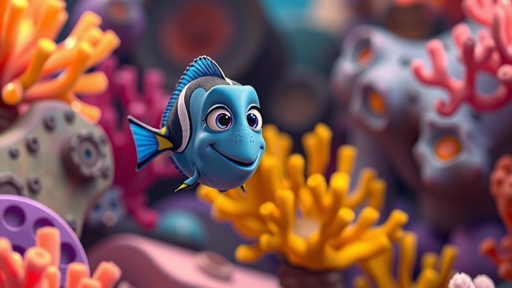 L'Aventure de Bleu le Petit Poisson