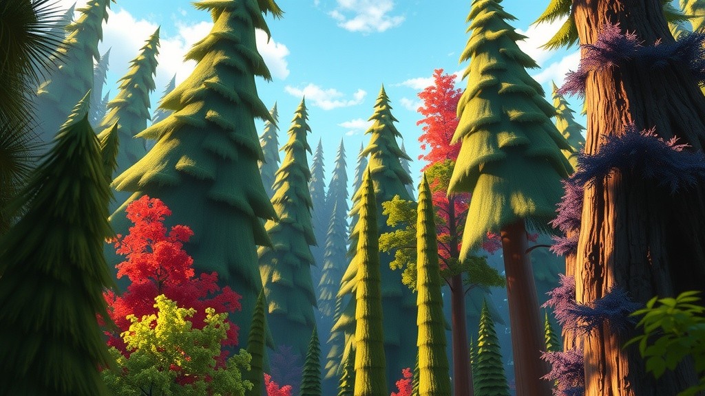 Les Arbres Parleurs de la Forêt Magique