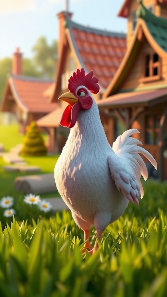 Ayam Pintar yang Ingin Menjadi Guru