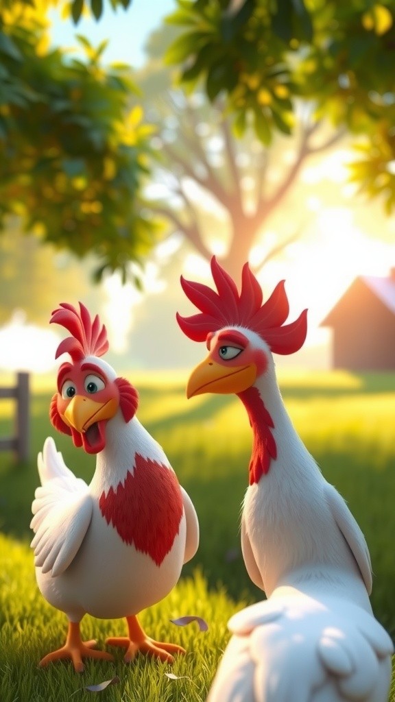 Budi Si Ayam Jantan dan Kokoknya yang Terlalu Keras