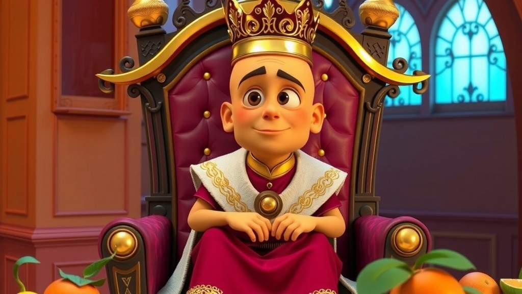 The Reign of King Anaras: Pineapple Prince of the Fruit Kingdom