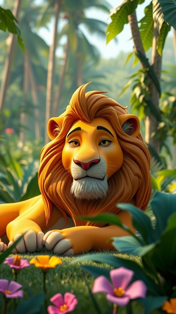 The Lion and the Mischievous Mouse