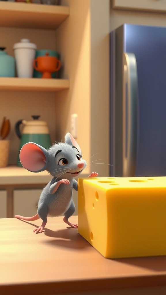The Great Cheese Escape: A Tale of Sharing