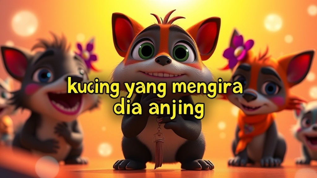 Kucing Penuh Cita-Cita Anjing