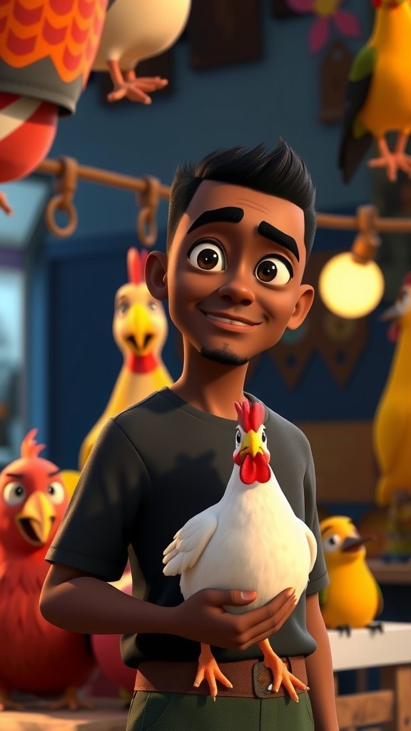 Ayam Yang Bisa Bicara