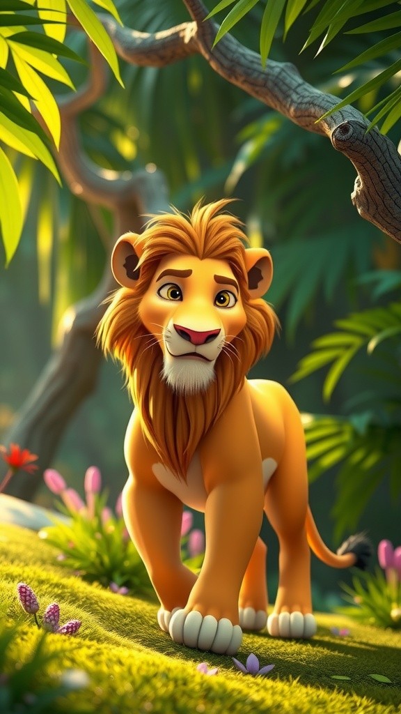 The Clever Rabbit and the Proud Lion