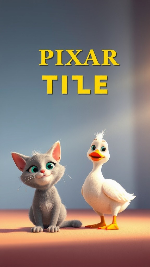 Cat & Duck's Playful Prank!