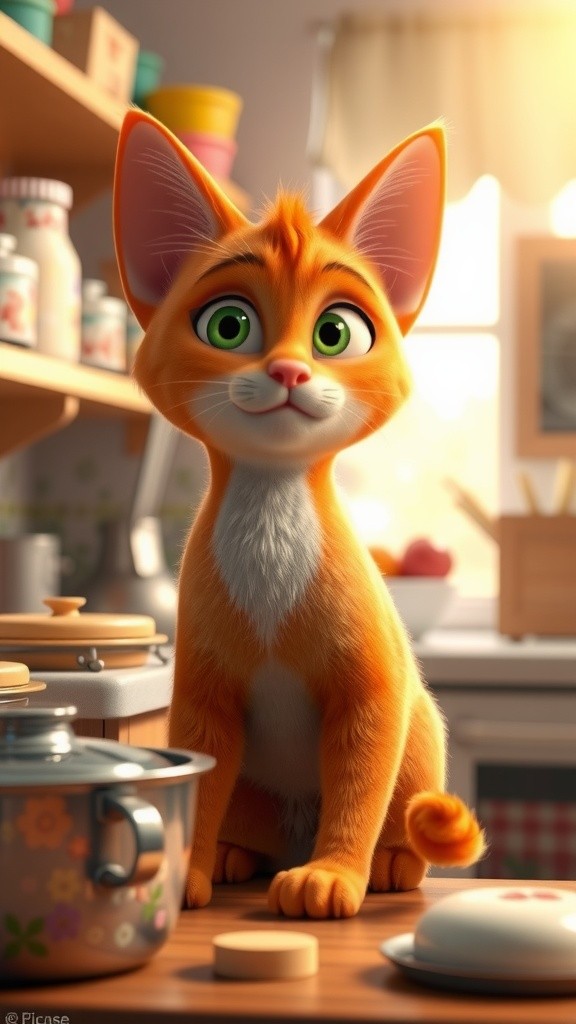 Milo's Mischievous Baking Adventure
