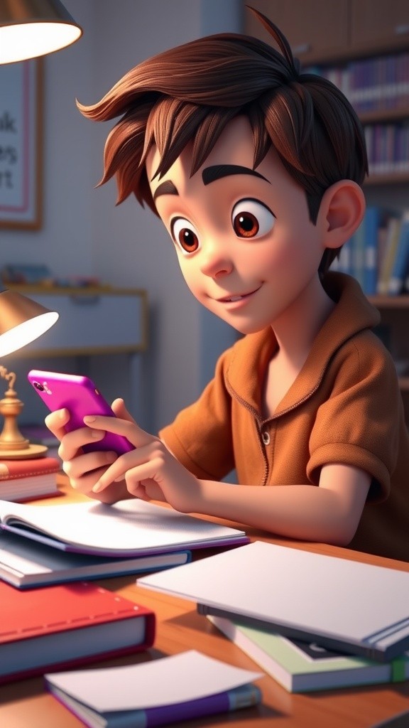 Caught Messaging: A Schoolboy's Dilemma
