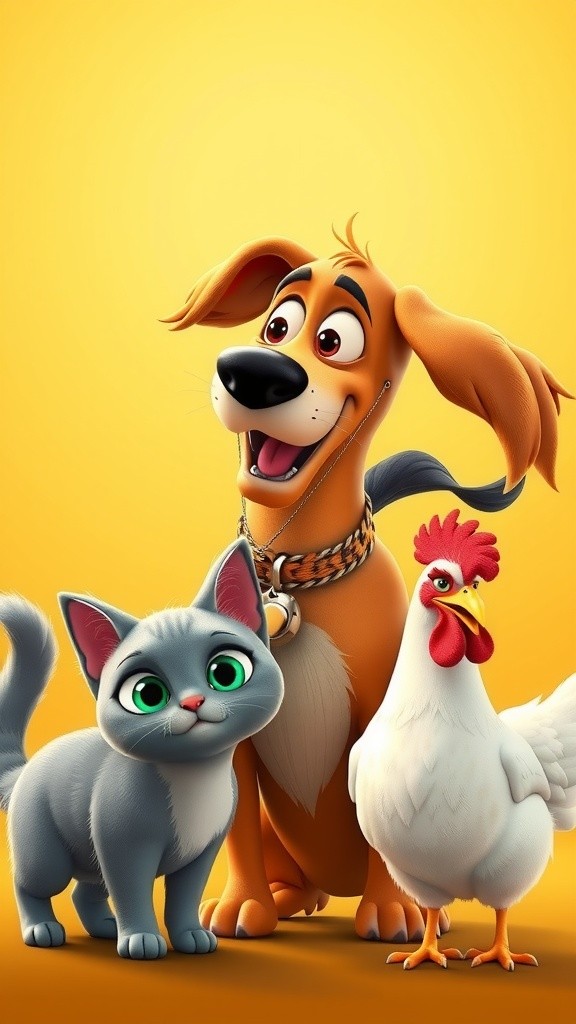 Real Animal Sounds: Meows, Barks & Clucks!