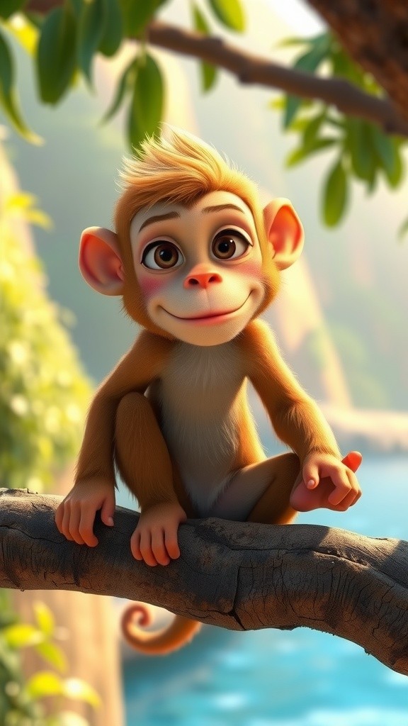 बंदर और मछली की झील के नीचे की यात्रा