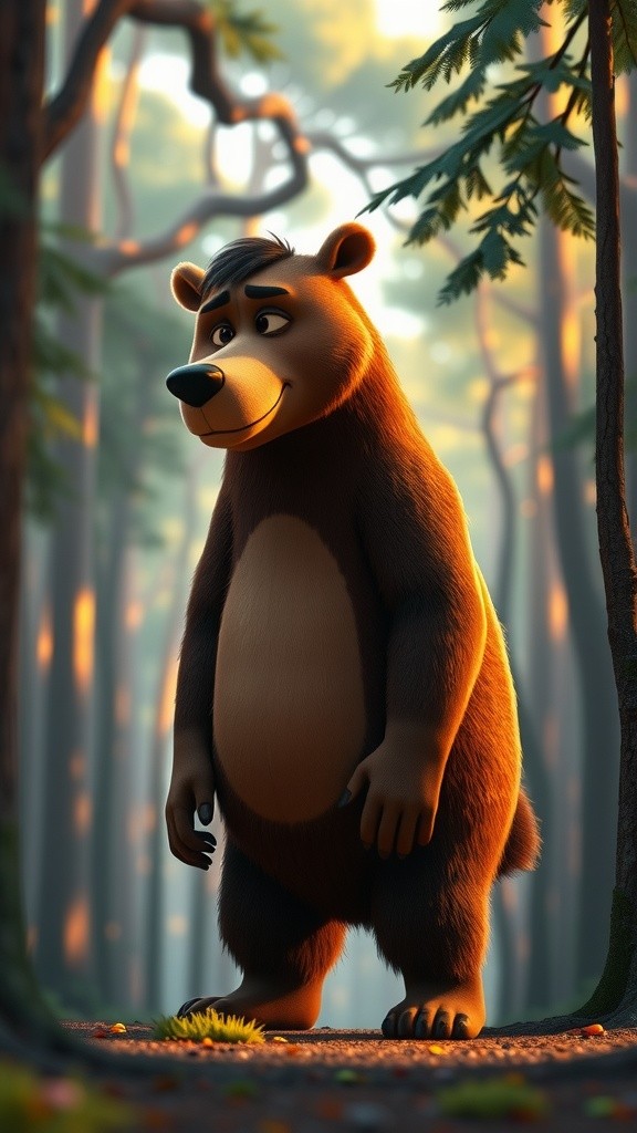 The Tale of Bear and the Fishing Trick