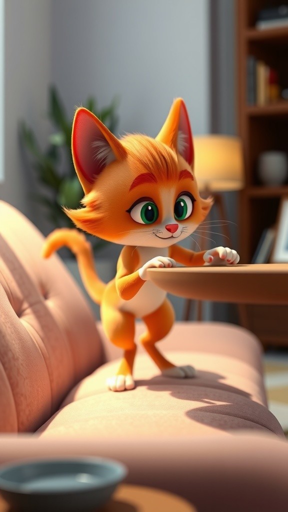 Momo Sang Ninja: Aksi Melompat yang Lucu!