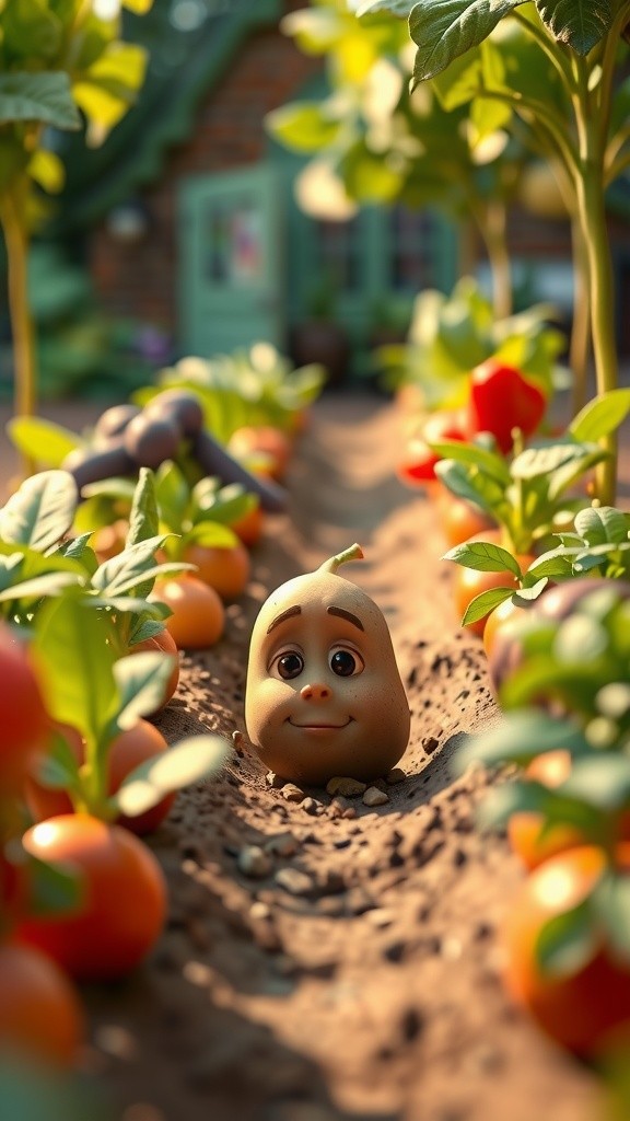 The Adventure of Benny the Brave Potato