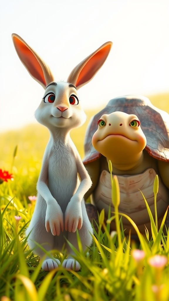 The Race of Perseverance: Hare vs. Tortoise