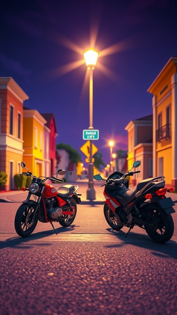 Pertarungan Malam: Geng Serigala Hitam vs Naga Api