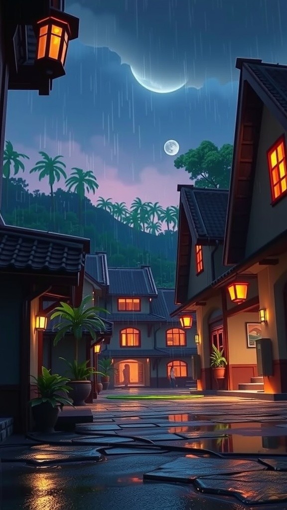Petualangan Nakal Santri di Malam Hujan