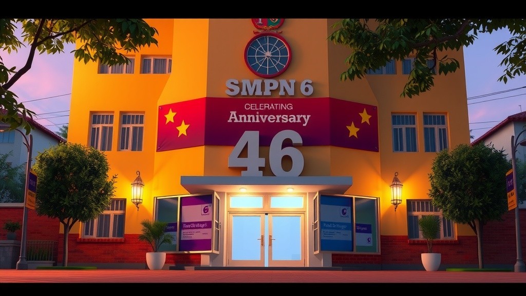 Celebrating 46 Years of SMPN 6 Madiun: A Legacy of Excellence in Education