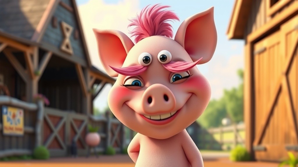 Porky and Whiskers: Unlikely Friends