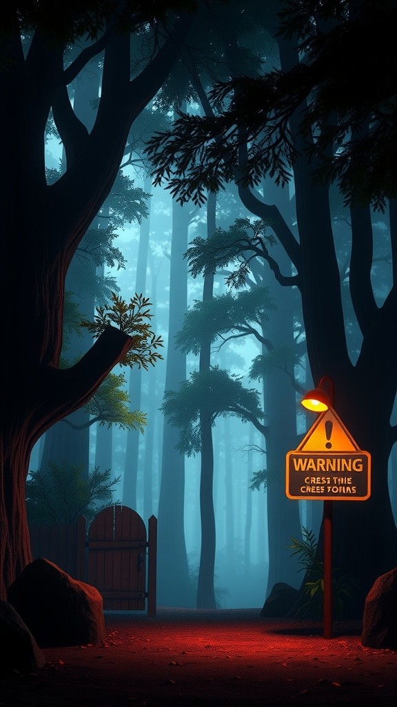 You Shouldn't Have Entered the Forest
